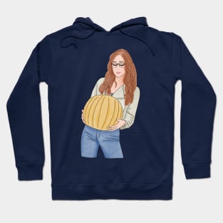 Pumpkin girl (2) Hoodie